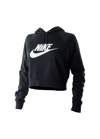 Худи W Nsw Essntl Flc Gx Crop Hdy Black CJ6327-010 Nike (397854365)