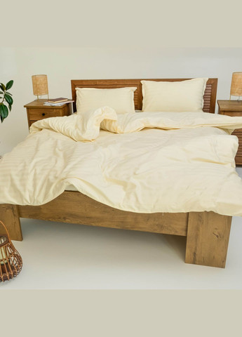 Комплект постільної білизни Полуторний Сатин Stripe 70 Tiare (365289321)