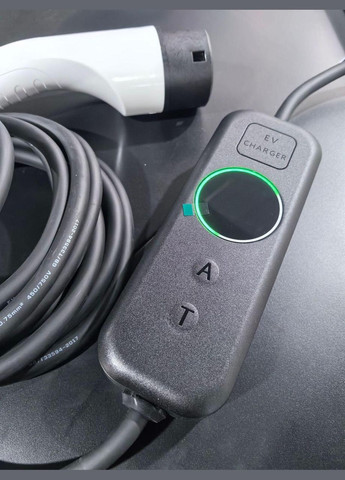 Зарядний пристрій для електромобілів Type 2 (220 В) 5 м кабелю 8-16 A до 3.5 кВт з сумкою (R051316) Bodasan (317297189)