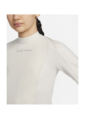 Женский лонгслив Dri-Fit Trail Beige Nike (365962489)