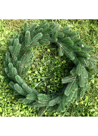 Вінок новорічний різдвяний SGH Traditional з литої хвої, Ø 50 см HVOYA (372798513)