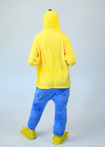 Кігурумі піжама Міньйон плюшеве жовте жіноче з капюшоном Lalapka (362490080)