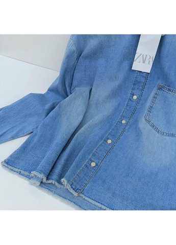 Джинсова сорочка trf Zara (342116351)