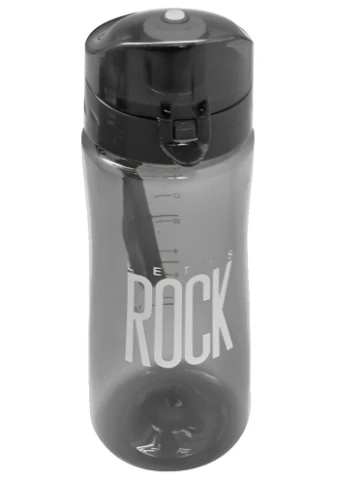 Бутылка-поилка Rock 520 мл пластиковая – спортивная бутылка для воды и напитков Gray Stenson (390649399)