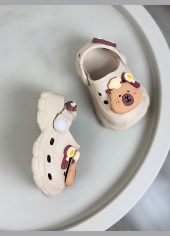 Дитячі крокси бежеві 1529 No Brand (336383430)