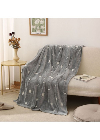 Детский плед Magic со светящимся светящимся эффектом в темноте, 120х150 см No Brand (362694386)