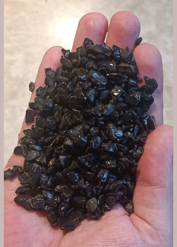 Грунт 18 декоративный галька мелкая Черная семечка 48 мм, 1 кг Resun (278309606)