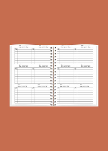 Планер (блокнот) візажиста А5 жіночий No Brand (316259149)