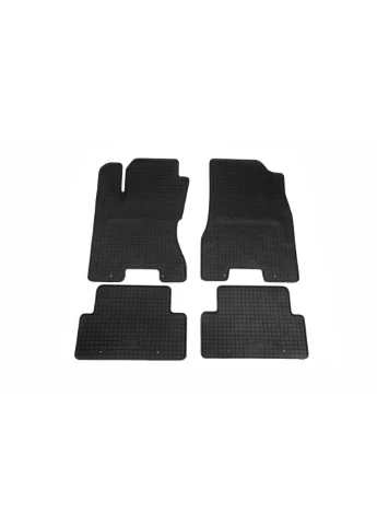 Гумові килимки (4 шт, ) для Nissan X-trail T31 2007-2014 рр Polytep (390719335)