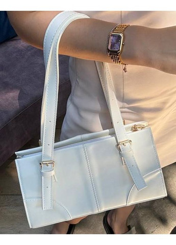 Сумка жіноча Крос боді біла з екошкіри NIUNIU (361230291)