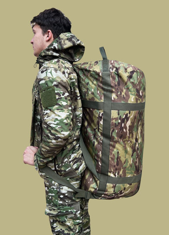Баул армійський мультикам сумка баул армійський 120 л тактичний баул тактичний баул рюкзак мультикам Get’Man (299669066)