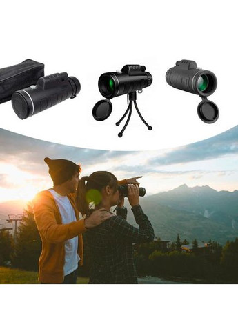 Монокуляр UN-3012 40X60 надпотужний легкий компактний з подвійним фокусуванням No Brand (368771718)