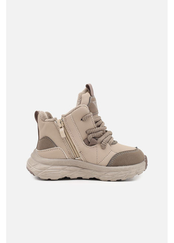 Кофейные демисезонные кроссовки для девочки цвет кофейный cb-00279224 Yuki