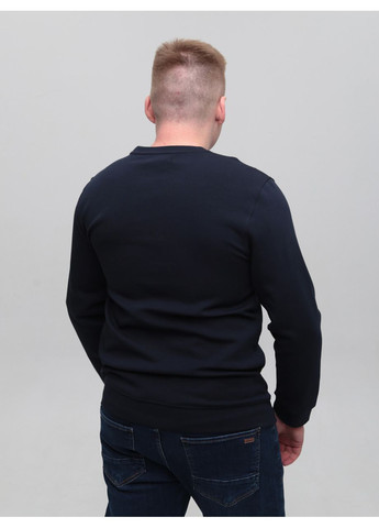 Темно-синий свитшот мужской темно-синий однотонный MarcoStar однотонный (363553828)