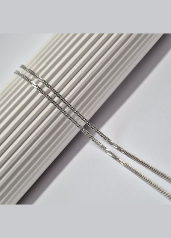 Серебряная Цепочка плоская цепь Ромб см серебро 925 пробы Родированное 268р3/50 4.10г No Brand (315724807)