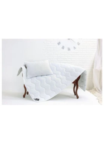 Ковдра Набір шовковий №1687 Eco Light White Ковдра 200х220 + подушк (2200002656955) Mirson Набор шелковый 1687 Eco Light White Одеяло 200х220 (379099170)