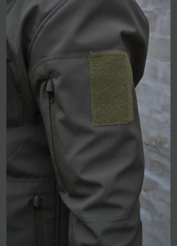 Куртка Softshell тактична польова олива, куртка софтшел олива хакі для військового ЗСУ VladAltex (393177145)