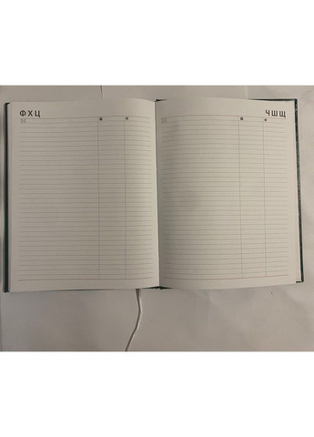 Еженедельник датированный 2026 В5 205х260мм 64 листов Infolk Miradur 3В-82 зеоеный линия Бріск (366089650)