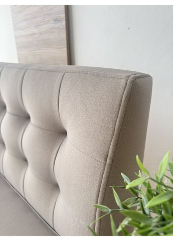 Диван на кухню 1,30м з нішою Поло, кухонний куток бежевій в миючій тканині No Brand (361865496)