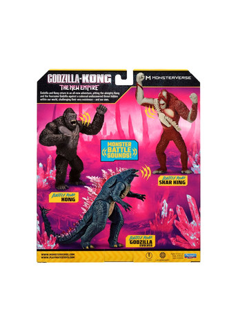Игровая фигурка Godzilla vs Kong Годзилла готова к бою, со звуком, 18 см () Godzilla vs. Kong 35506 (328402246)