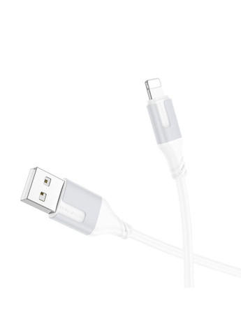 Зарядний кабель USB-Lightning для iPhone / Провід шнур юсб лайтнінг для зарядки айфона Apple пристроїв Borofone (334294095)
