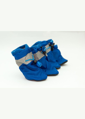 Черевики налапники для котів Pet Style "Мішечки" Сині 4 No Brand - (323235939)