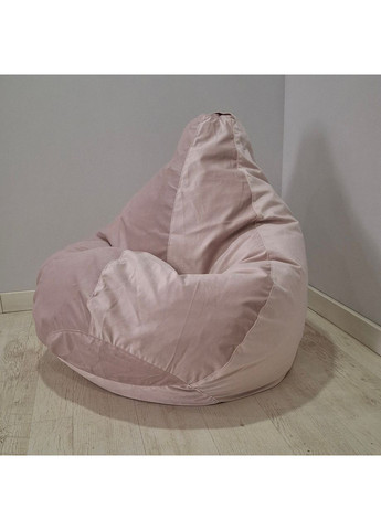 Крісло-мішок груша, XXL - 140х100 Велюр Florida Rose SkyPuff (361258567)