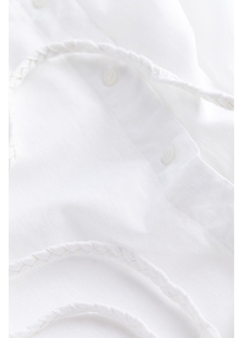 Білий повсякденний плаття, сукня H&M однотонна