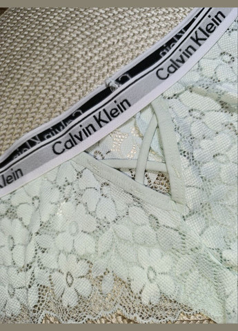 Жіночі трусики-танга з логотипом CK No Brand (335382106)