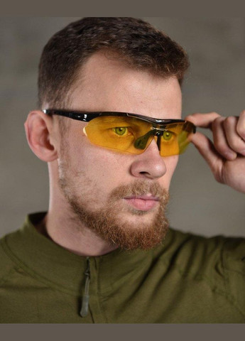 Баллистические очки защитные в чехле cо сменными стеклами M-Frame Hybride Oakley (286380036)