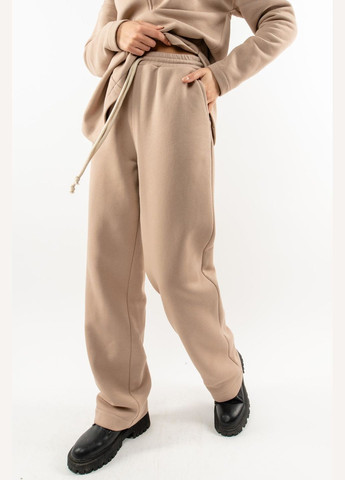 Теплі жіночі штани-джогери прямого крою на флісі (БР 1021) RiMari (365729803)