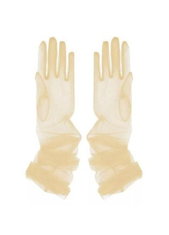 Фатинові довгі рукавички однотонні No Brand (313286130)