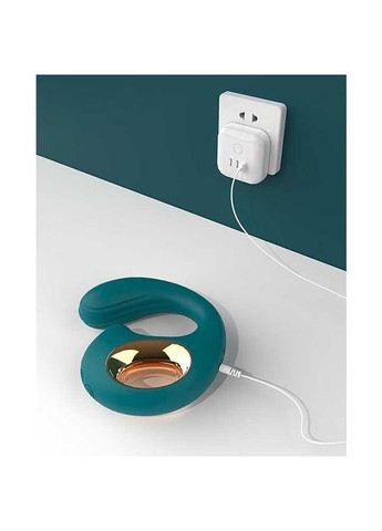 Кліторальний вакуумний вібростимулятор Dolphine Licker Vibe зеленого кольору із високоякісного силікону China (360603882)