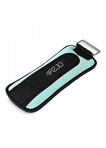 Обважнювачі-манжети для ніг та рук 2 x 0.5 кг Black/Turquoise () 4FIZJO P-5907739311887 (275095796)
