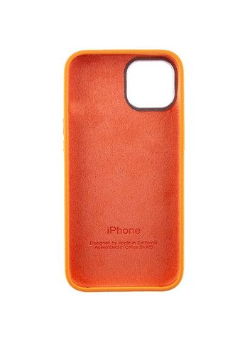 Чехол Silicone Case Metal Buttons (AA) для Apple iPhone 14 (6.1") Epik (292314405)