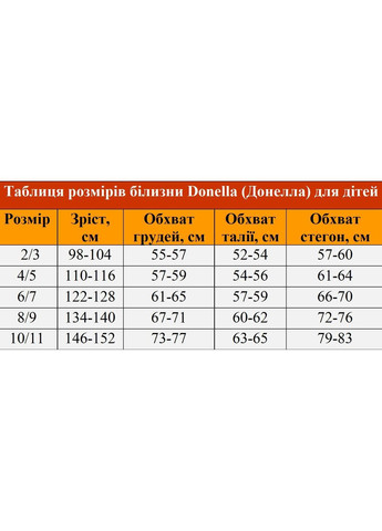 Топ на широких бретельках для дівчинки Donella Класична (366820396)