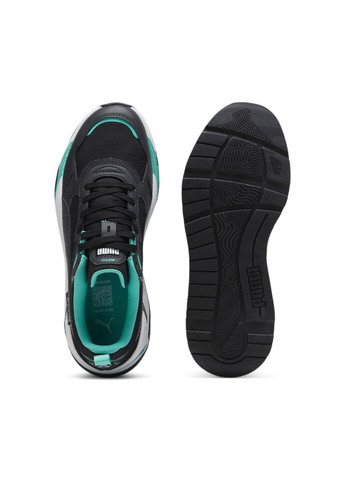 Чорні всесезон кросівки mercedes-amg petronas trinity sneakers Puma