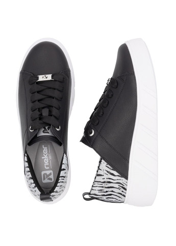 Черные демисезонные кеди Rieker