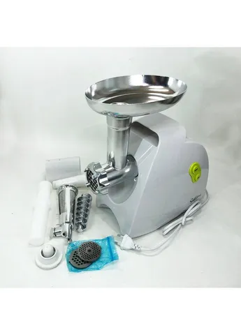 Мясорубка SMG-5425W, мясорубка-соковыжималка, электрическая мясорубка с насадками для дома Suntera (386148080)