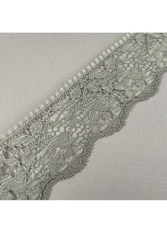 Кружево гипюровое 6 см - серый (#6) Plus-plus (354795037)