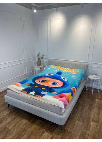 Плед 3D подарочный с принтом Ла бубу №12 160×200 см, плюшевый, для детей и взрослых No Brand (358100858)