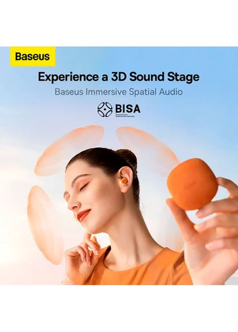 Гарнітура AirNora 2 Wireless Gradient Orange (NGTW320207) Baseus (323125087)