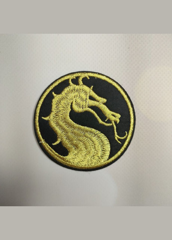 Нашивка, патч "Мортал Комбат. Mortal Kombat. МК" SureGeek (317046626)