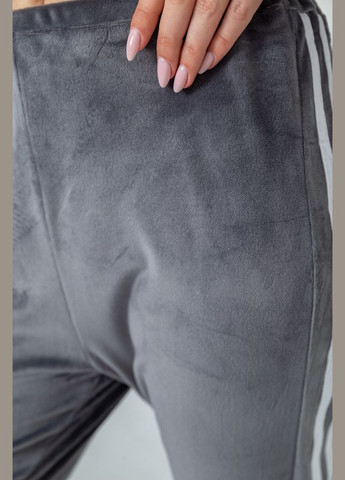 Спорт штаны женские велюровые, цвет черный, Ager (292130971)