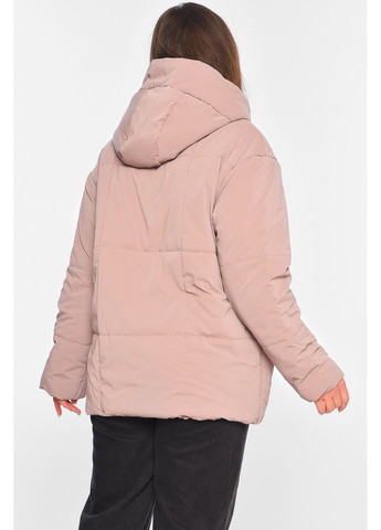 Рожева демісезонна куртка жіноча демісезонна темно-рожевого кольору Let's Shop