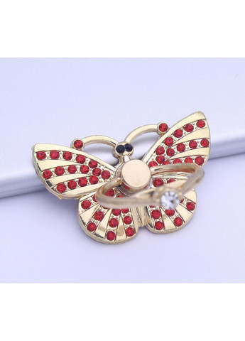 Кільце, тримач/попсокет для телефону «Butterfly», метелик зі стразами ( ) China (366874337)