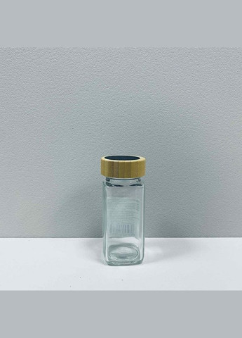 Емкость стеклянная для специй с деревянной крышкой 120 мл VT-9012 Vittora (323483123)