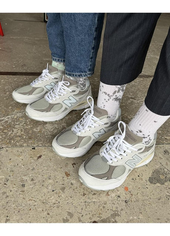 КРОСІВКИ ЖІНОЧІ NEW BALANCE 990 BROWN GREY НЬЮ БЕЛАНС 990 No Brand сірі демісезони (367169265)