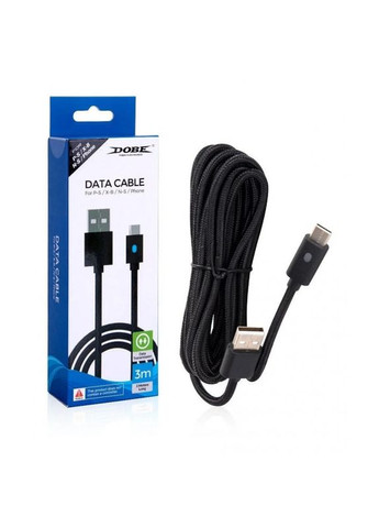 Кабель USB TypeC чорний 3 м. TY-0803B DOBE (314774499)