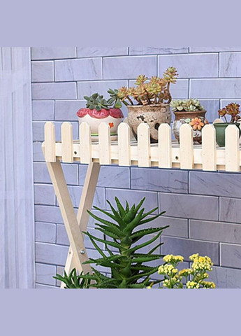 Підставка для квітів з дерева Ребордоза зефір (ЦСТ-007620) No Brand (328227808)